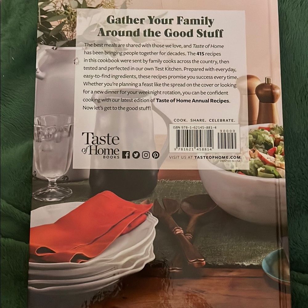 Taste of Home Annual Recipes Cookbook - Picture 2 of 5